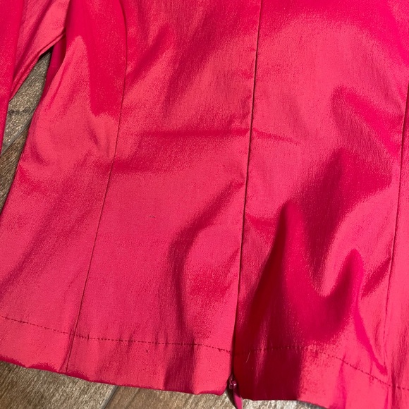 Gorgeous Cachet Hot Pink Dressy Top Sz 4 - Picture 2 of 5